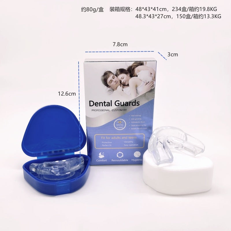 Anti-teeth grinding and anti-snoring mouth guards Gel mouth guards Sports mouth guards Silicone mouth guards
