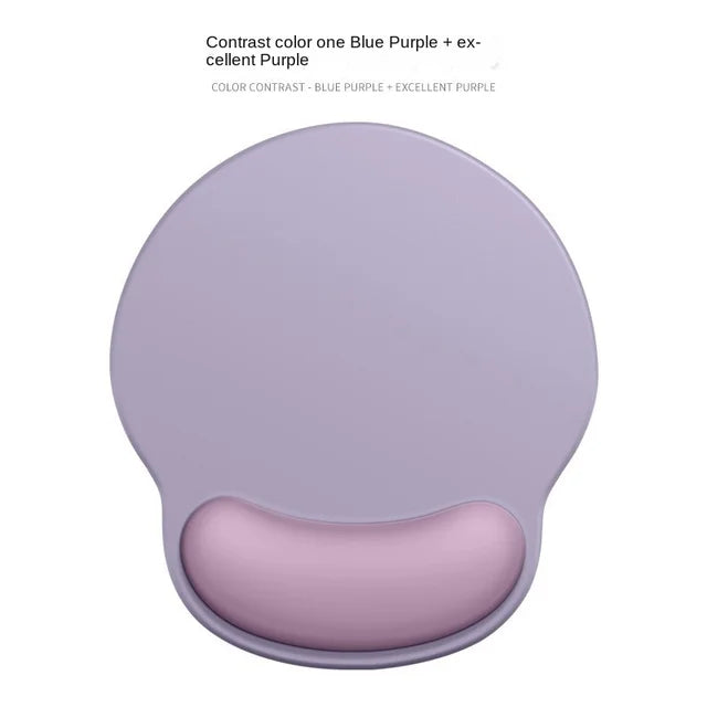 Gradient Mouse Pad Wrist Guard with Logo Female Wrist Guard Mouse Pad Wrist Support Computer Silicone Mouse Pad Wholesale