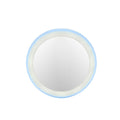 Classic Rechargeable Mini Portable Round HD Makeup Cosmetic Mirror with 12LED Lights