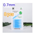 0.7mm Interdental brush cleaning between teeth oral care toothpick dental tool floss orthodontic I shape tooth brush