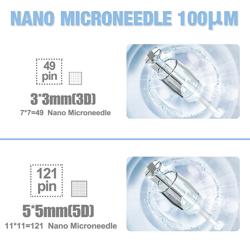 Electric nano-freckle and acne-removing beauty pen facial water light import resident face moisturizing nano crystal import instrument