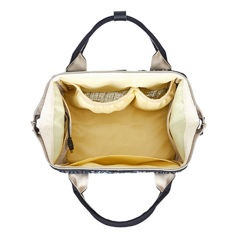 Fashion Mummy Maternity Diaper Bag Brand Large Capacity Baby Bag For Mom Thermal Insulation Travel Backpack For Baby Care