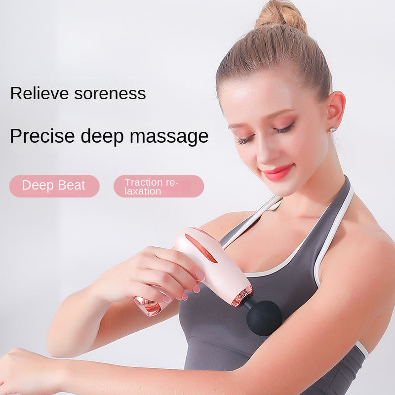 Fascia Gun Home Portable Muscle Massage Gun Mini Massager Mini Pocket Fascia Gun Therapy Yoga