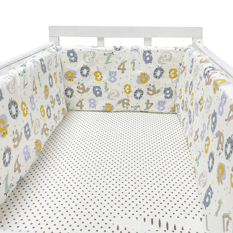 Baby Four Seasons Bed Fence Baby Children Anti fall Cotton Bed Fence Cotton Baby Bed Protective Fence