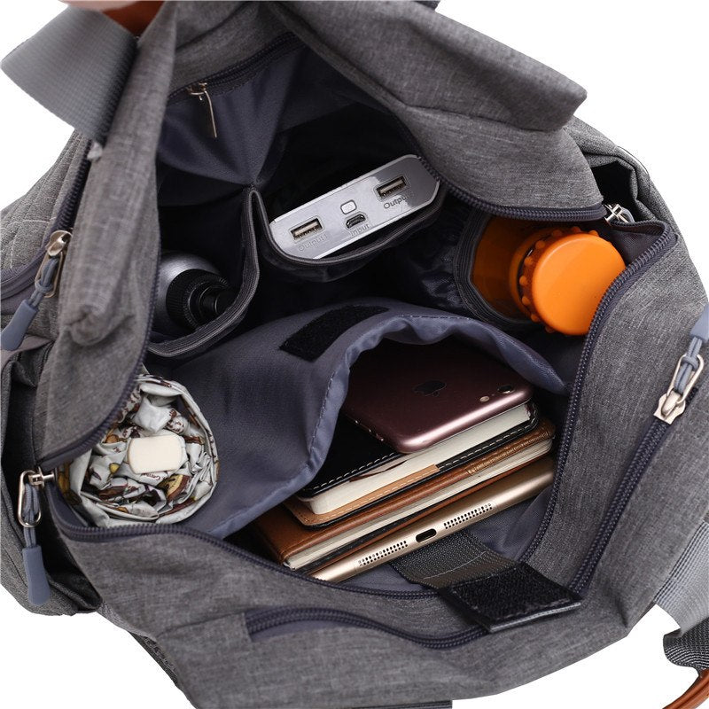 3pcs/set Baby Diaper Bag Suits For Mom Mother Mummy Maternity Bag Fashion Zipper Nappy Bags Set for Stroller Coin Pocket Handbag